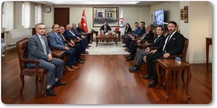 Samsun STK Temsilcileri Vali Orhan Tavlı’yı Ziyaret Etti